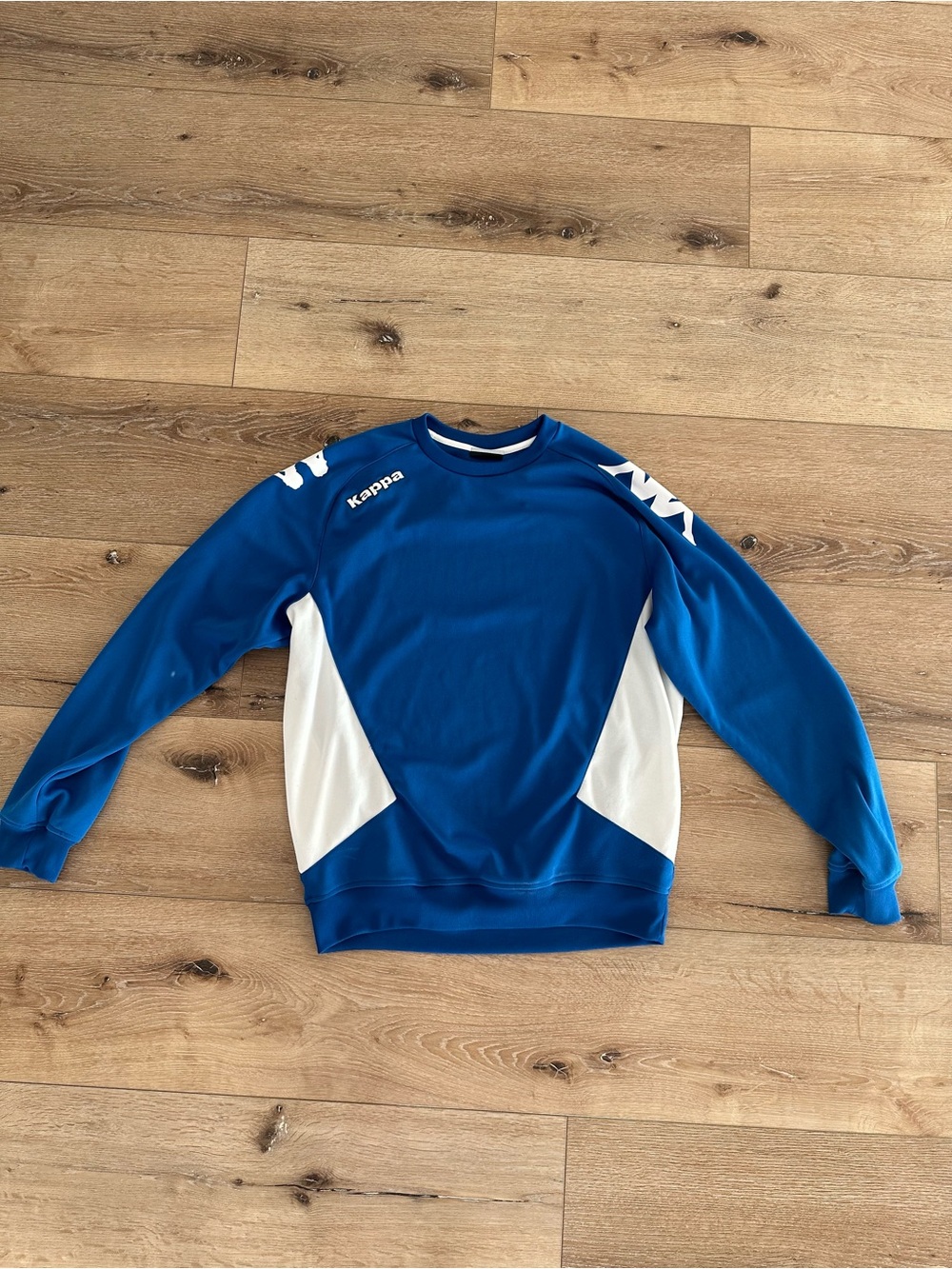 Kappa Blue & White Sweatshirt Streetwear Icon